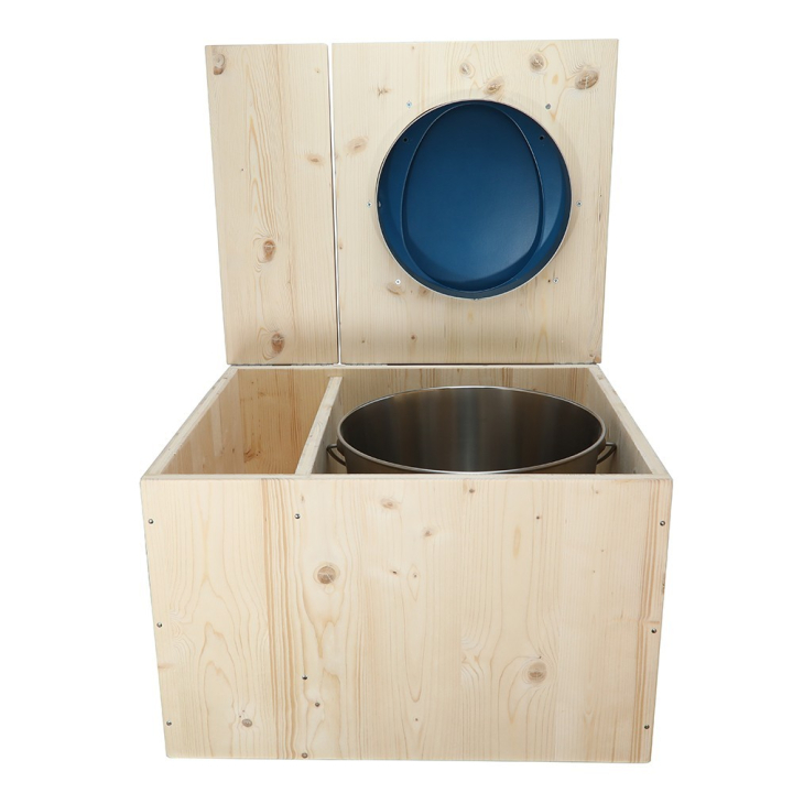  Toilette sèche avec bac à copeaux de bois