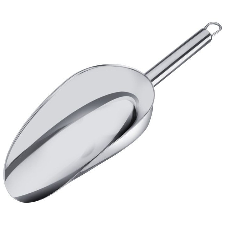  pelle à copeaux de bois en inox pour toilette sèche