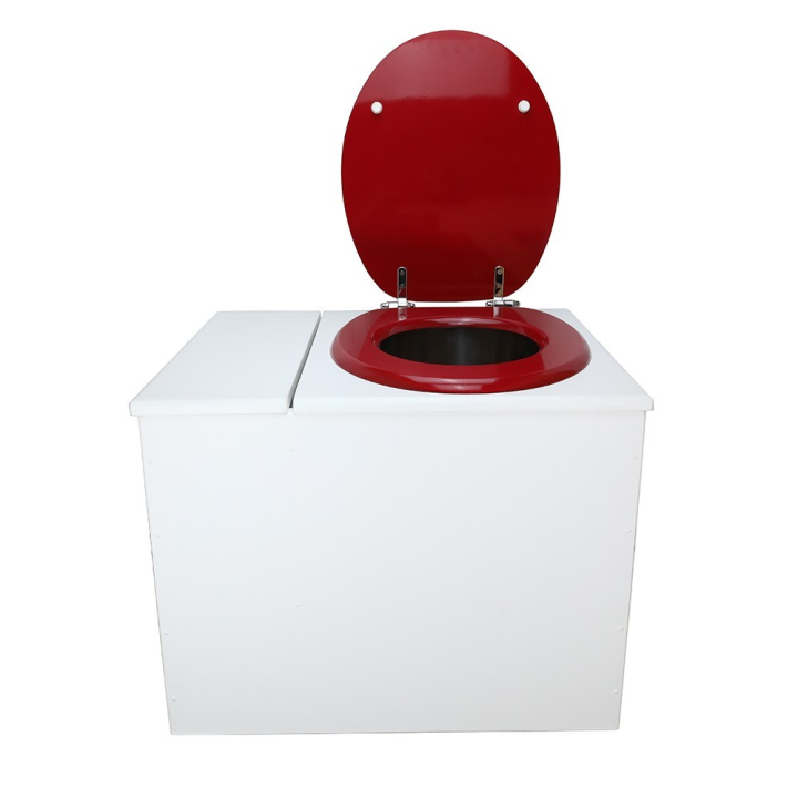  seau inox et bavette inox. Hauteur PMR 50 cm