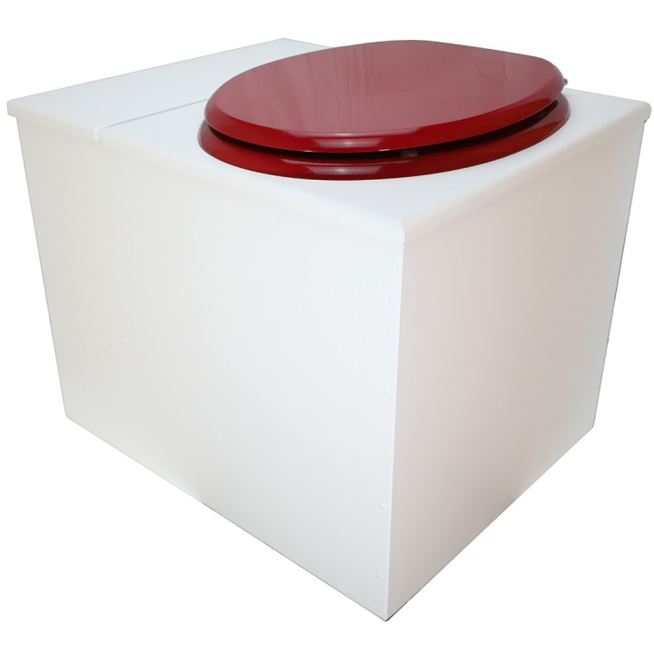  seau inox et bavette inox. Hauteur PMR 50 cm