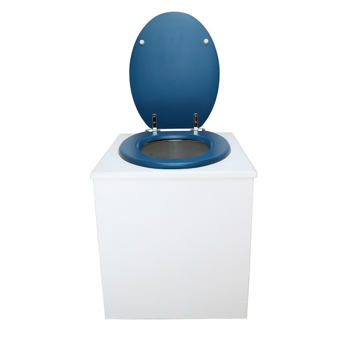  abattant bleu. Modèle rehaussé PMR