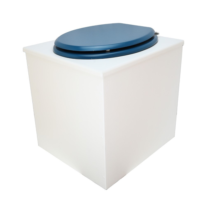  abattant bleu. Modèle rehaussé PMR