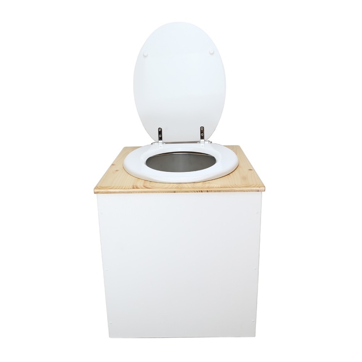  abattant blanc. Modèle rehaussé PMR