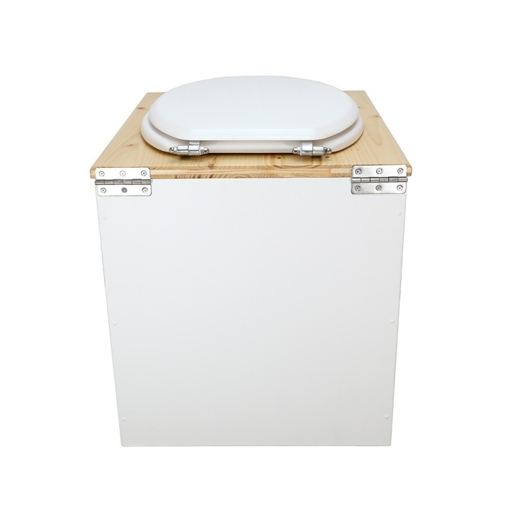  abattant blanc. Modèle rehaussé PMR