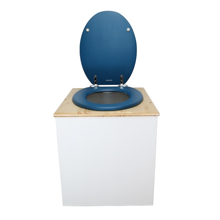  abattant bleu. Modèle rehaussé PMR