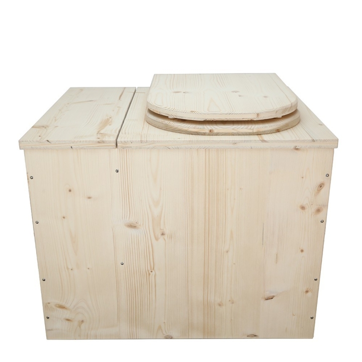  seau inox et abattant D