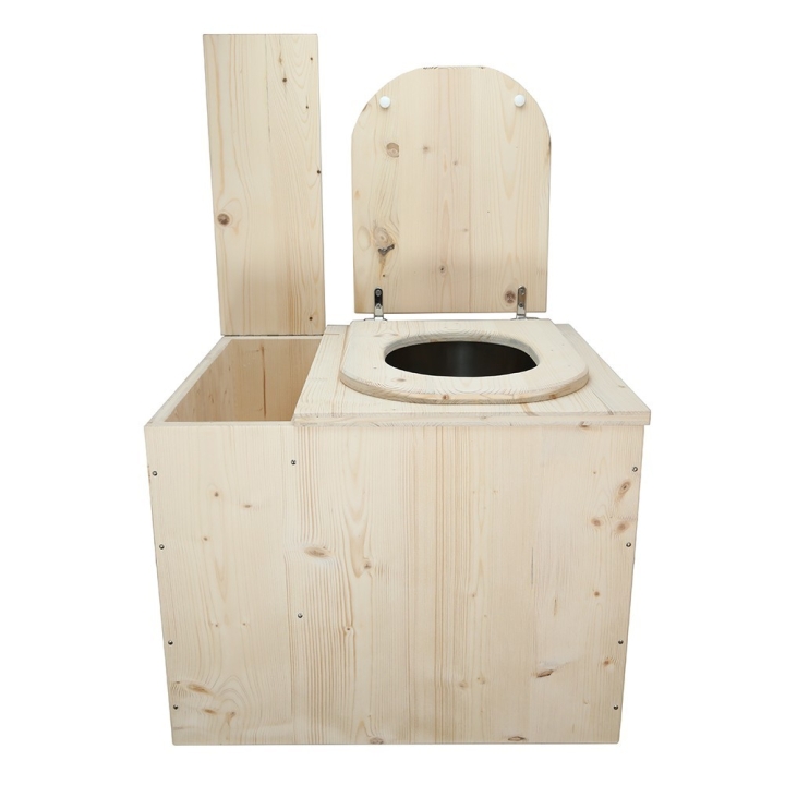  seau inox et abattant D