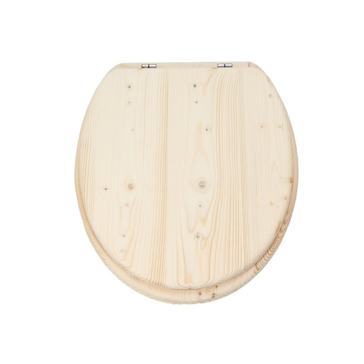  abattant bois brut spécial toilette sèche